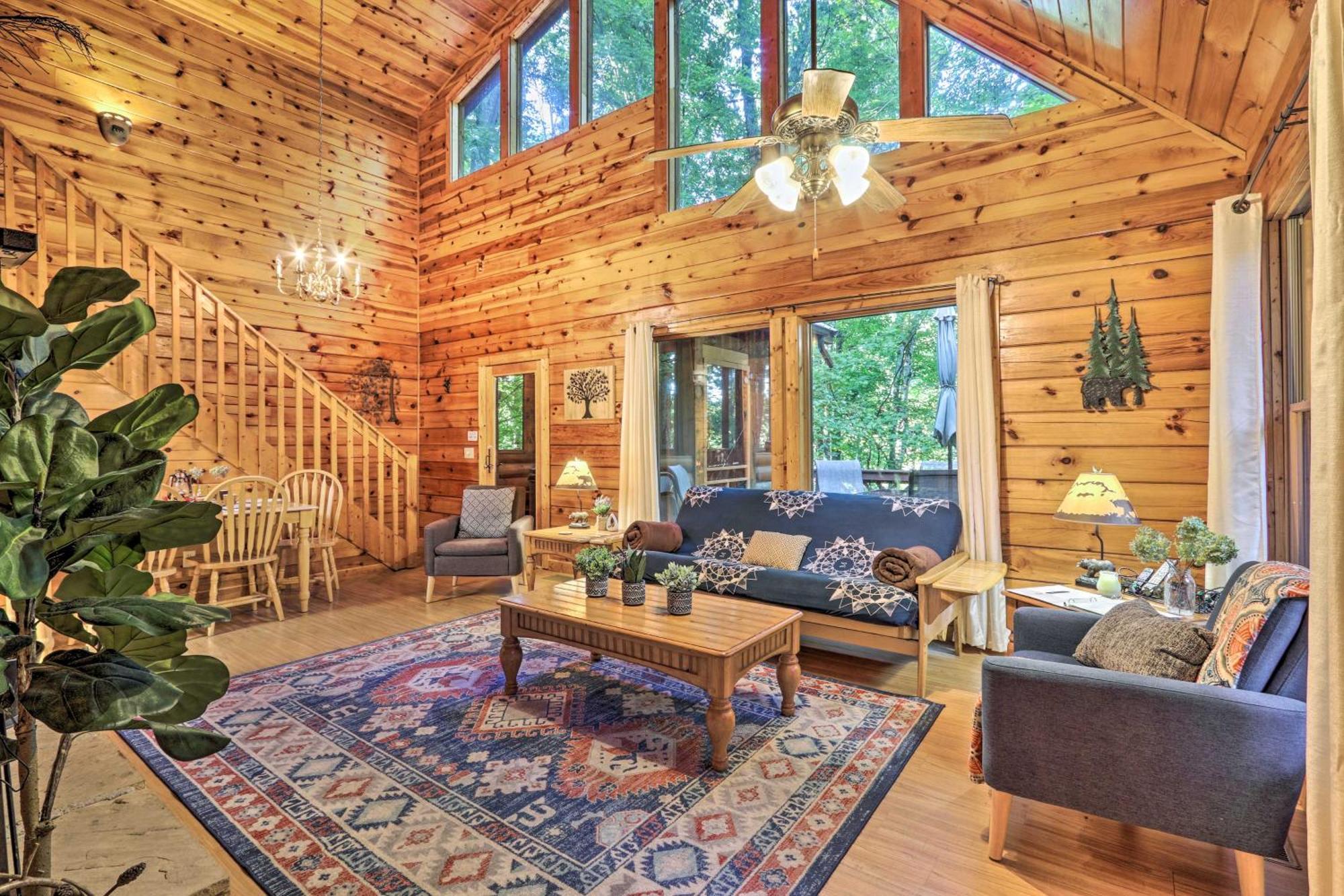 Cozy Mountain Cabin In Perfect Location Сев'єрвілл Екстер'єр фото