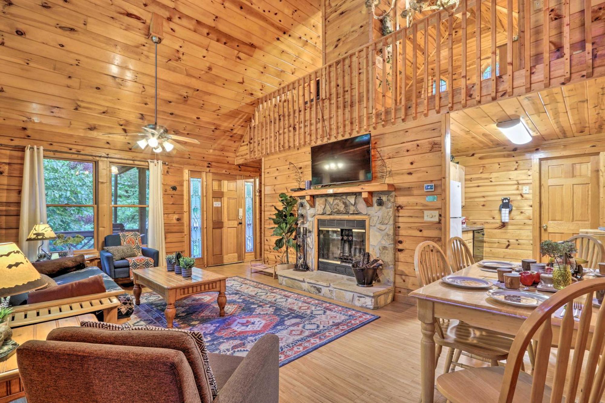 Cozy Mountain Cabin In Perfect Location Сев'єрвілл Екстер'єр фото