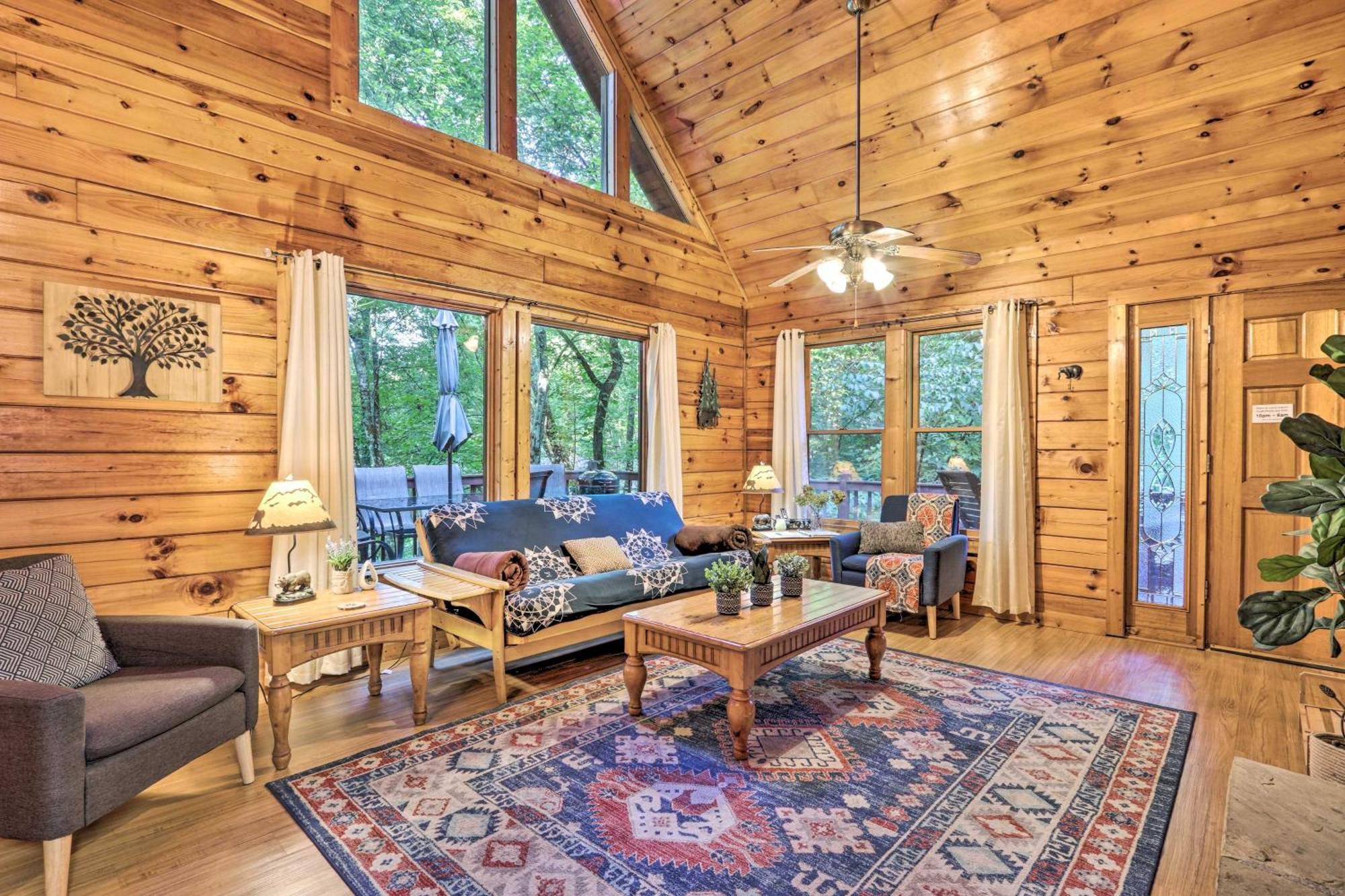 Cozy Mountain Cabin In Perfect Location Сев'єрвілл Екстер'єр фото